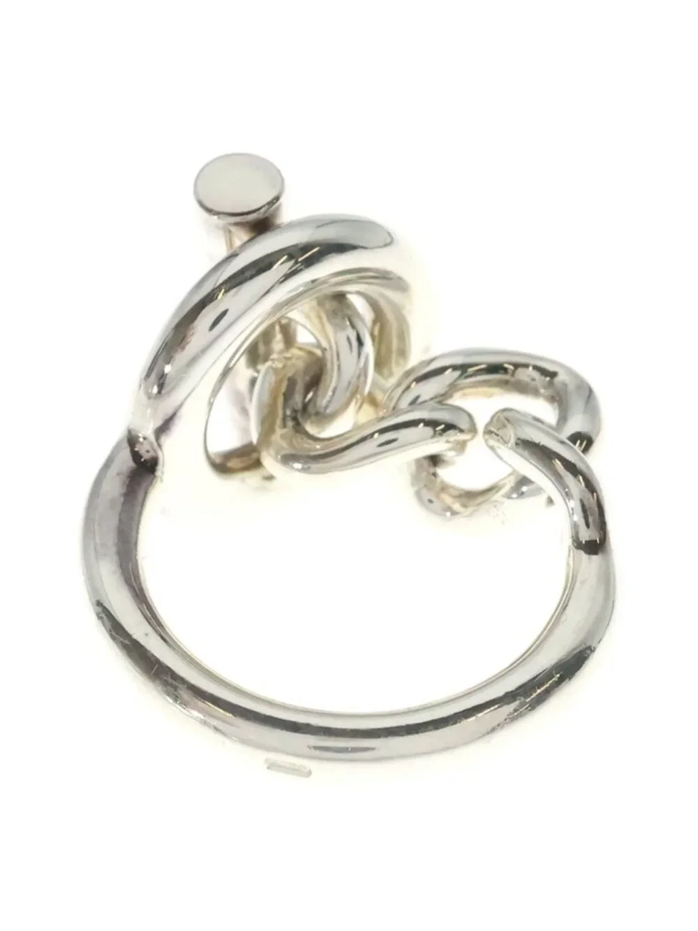 Hermes Ring Croisette Silver